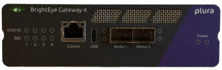 BEGW-4, BrightEye Gateway 4 Bi-directional four-channel 2110 to SDI