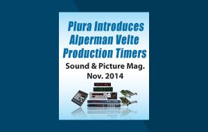 Plura Introduces Alpermann+Velte Production Timers for the Connected Studio