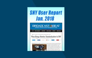 Plura Brings Monitor Standardization to SNY