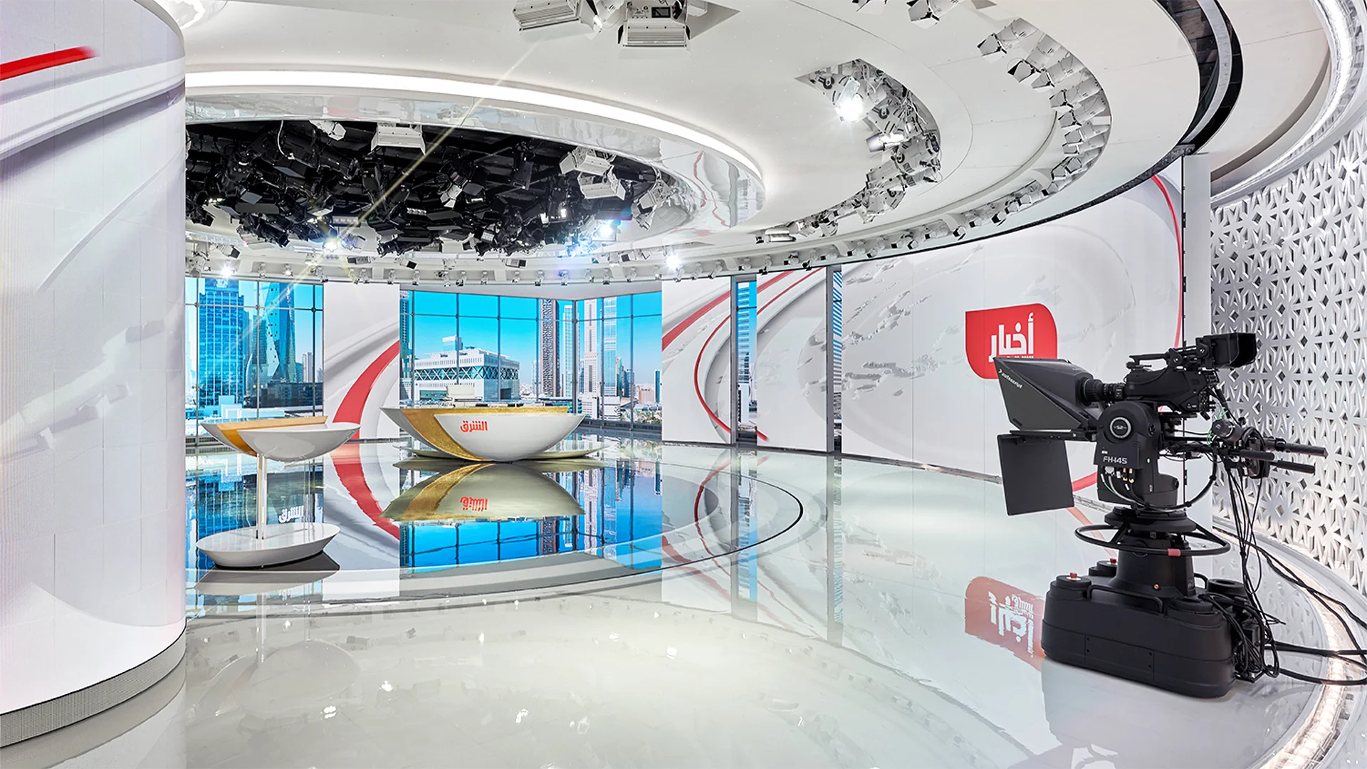 Asharq Bloomberg News Channel : Delightful Experience with Plura